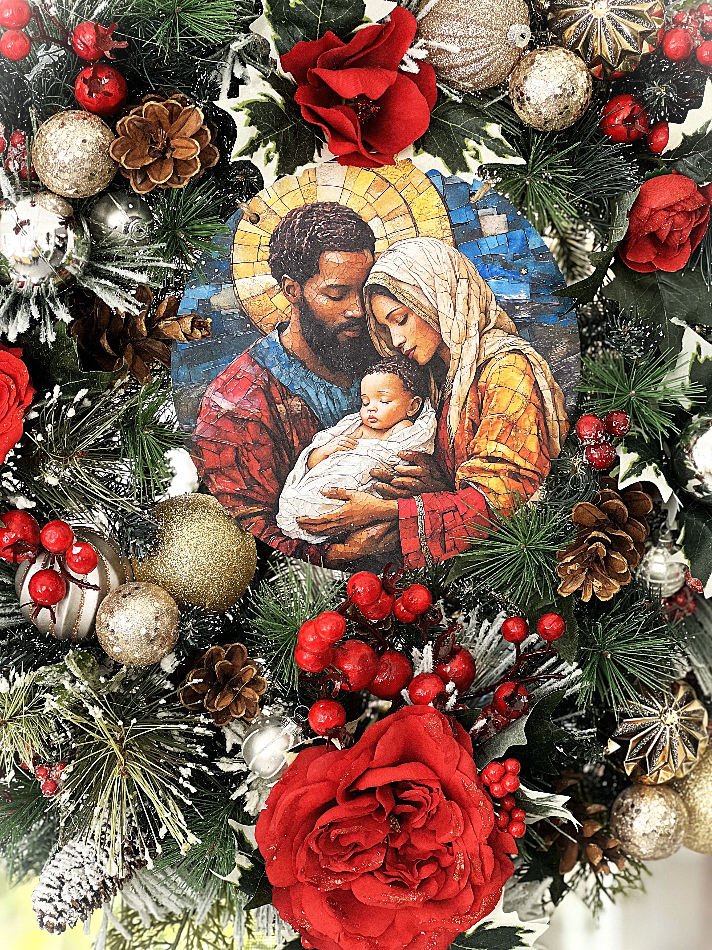 Holiday Wreath- Christmas Wreath- 25" Diameter