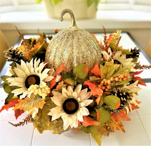 Fall -Glam- Centerpiece22 Diameter X 15 " High