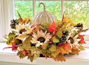 Fall -Glam- Centerpiece22 Diameter X 15 " High