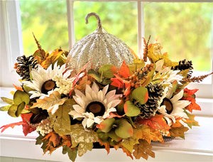 Fall -Glam- Centerpiece22 Diameter X 15 " High