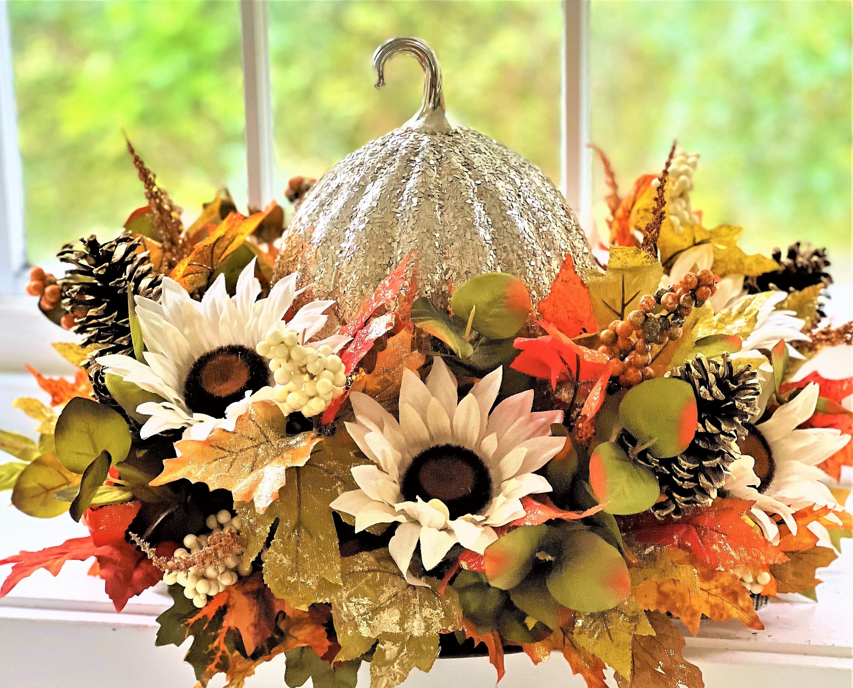 Fall -Glam- Centerpiece22 Diameter X 15 " High