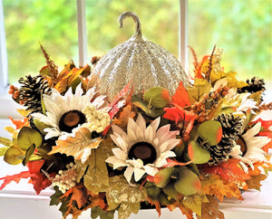 Fall -Glam- Centerpiece22 Diameter X 15 " High