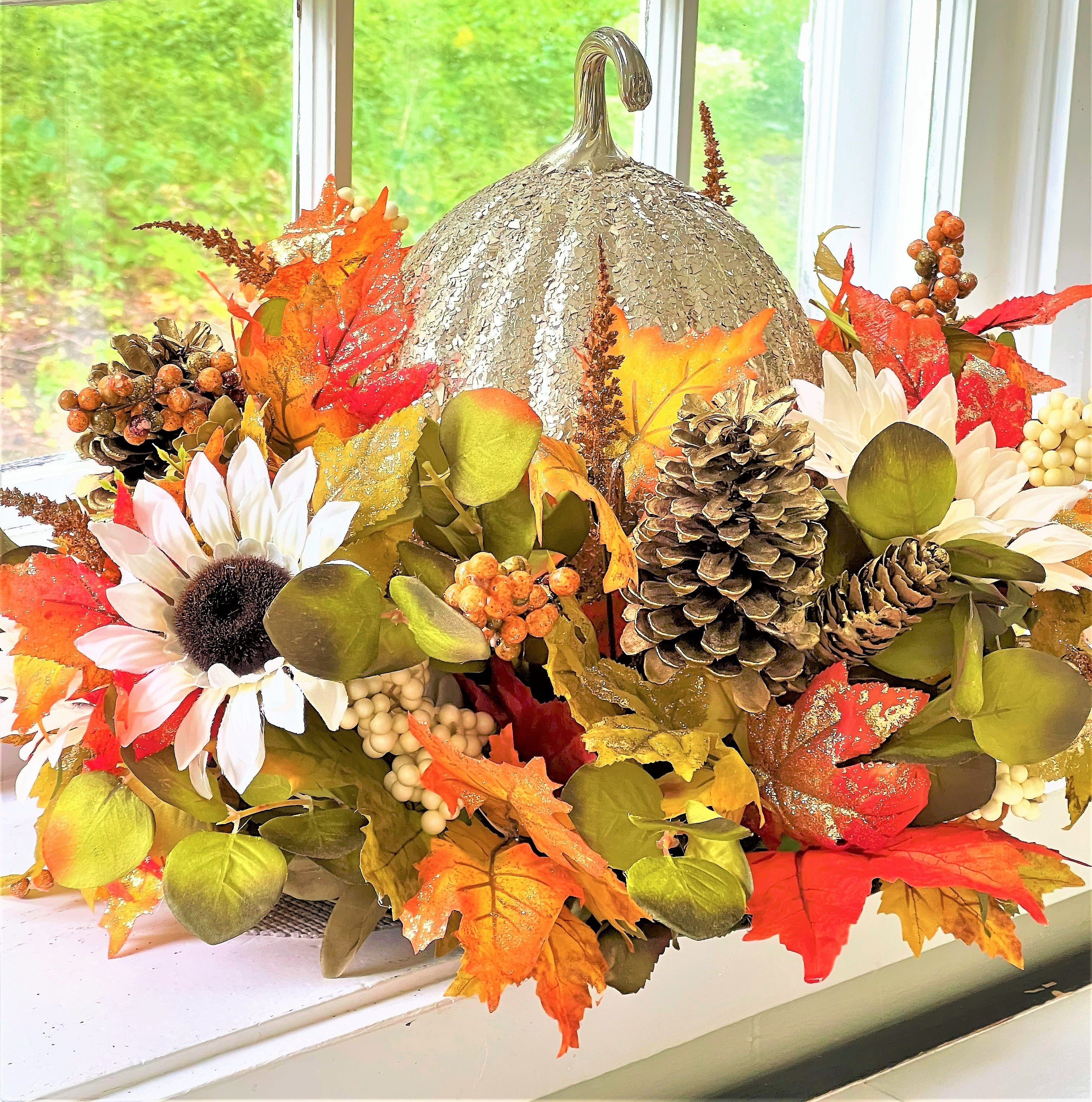 Fall -Glam- Centerpiece22 Diameter X 15 " High