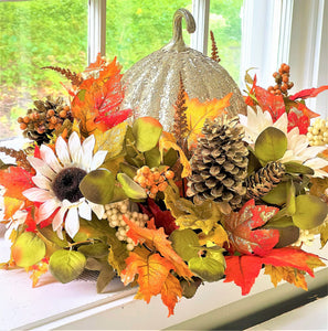 Fall -Glam- Centerpiece22 Diameter X 15 " High