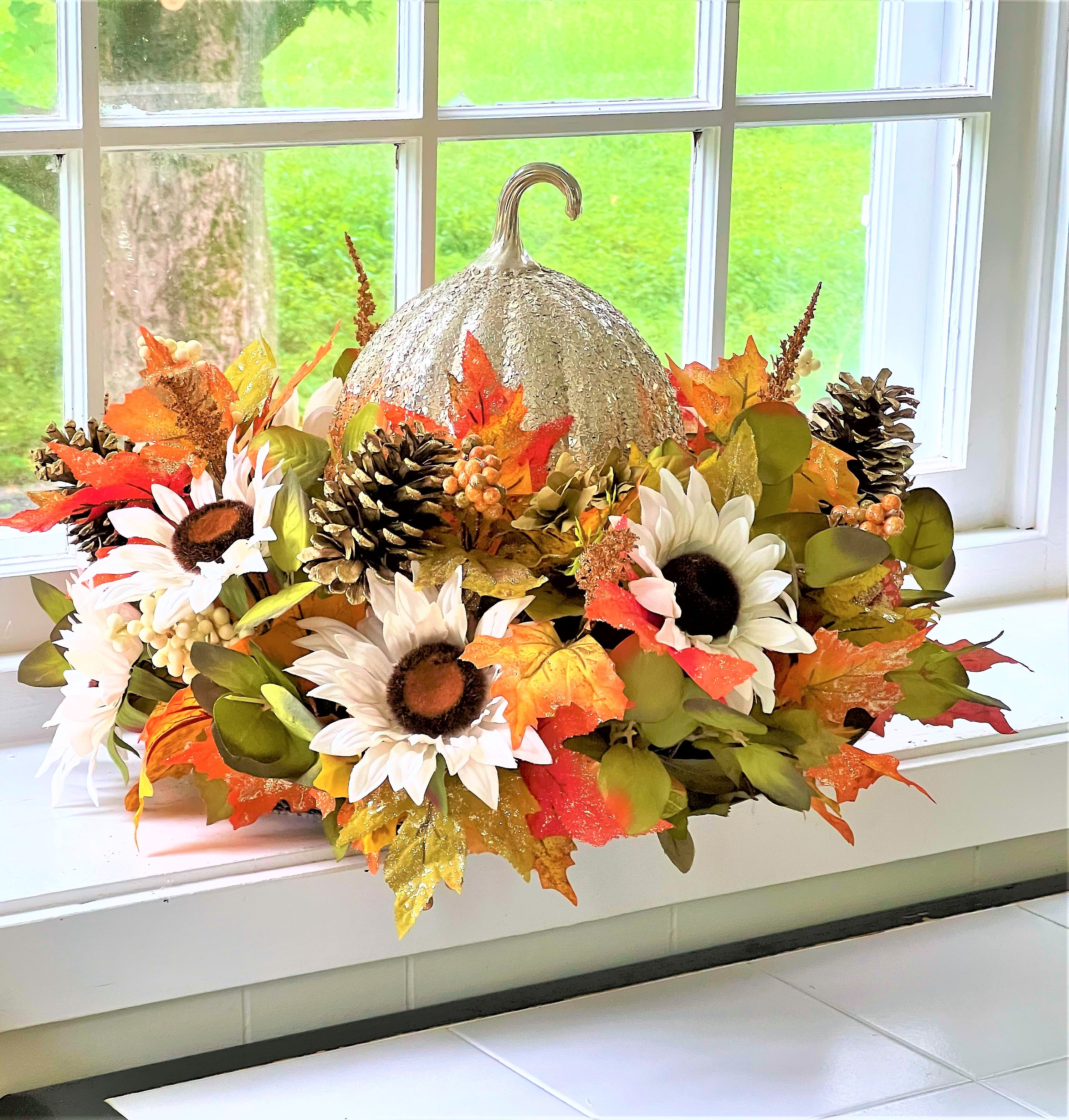 Fall -Glam- Centerpiece22 Diameter X 15 " High