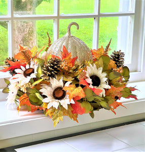 Fall -Glam- Centerpiece22 Diameter X 15 " High
