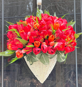 Tulip Door Hanging Basket 20"L X 20"W X 12" Dept