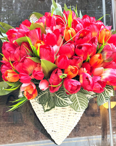 Tulip Door Hanging Basket 20"L X 20"W X 12" Dept