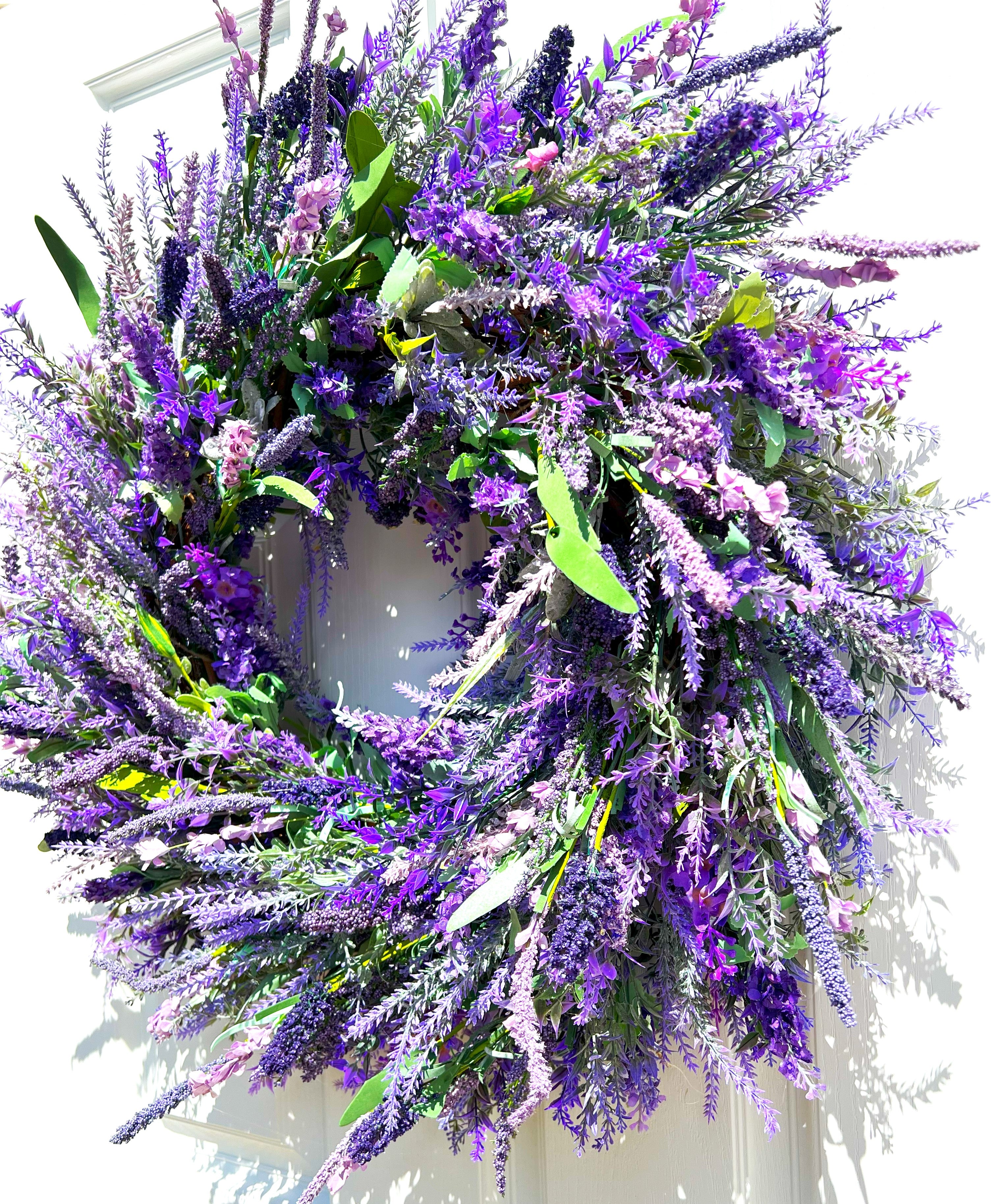 Cottage Charm- 3 Seasons  Wreath  26 "