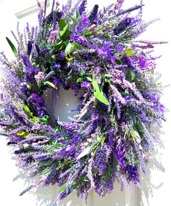 Cottage Charm- 3 Seasons  Wreath  26 "
