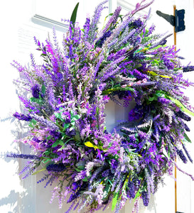 Cottage Charm- 3 Seasons  Wreath  26 "