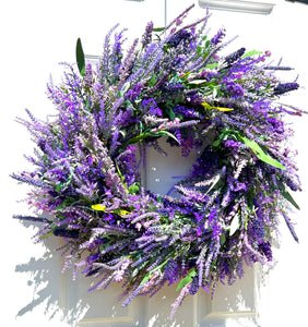 Cottage Charm- 3 Seasons  Wreath  26 "