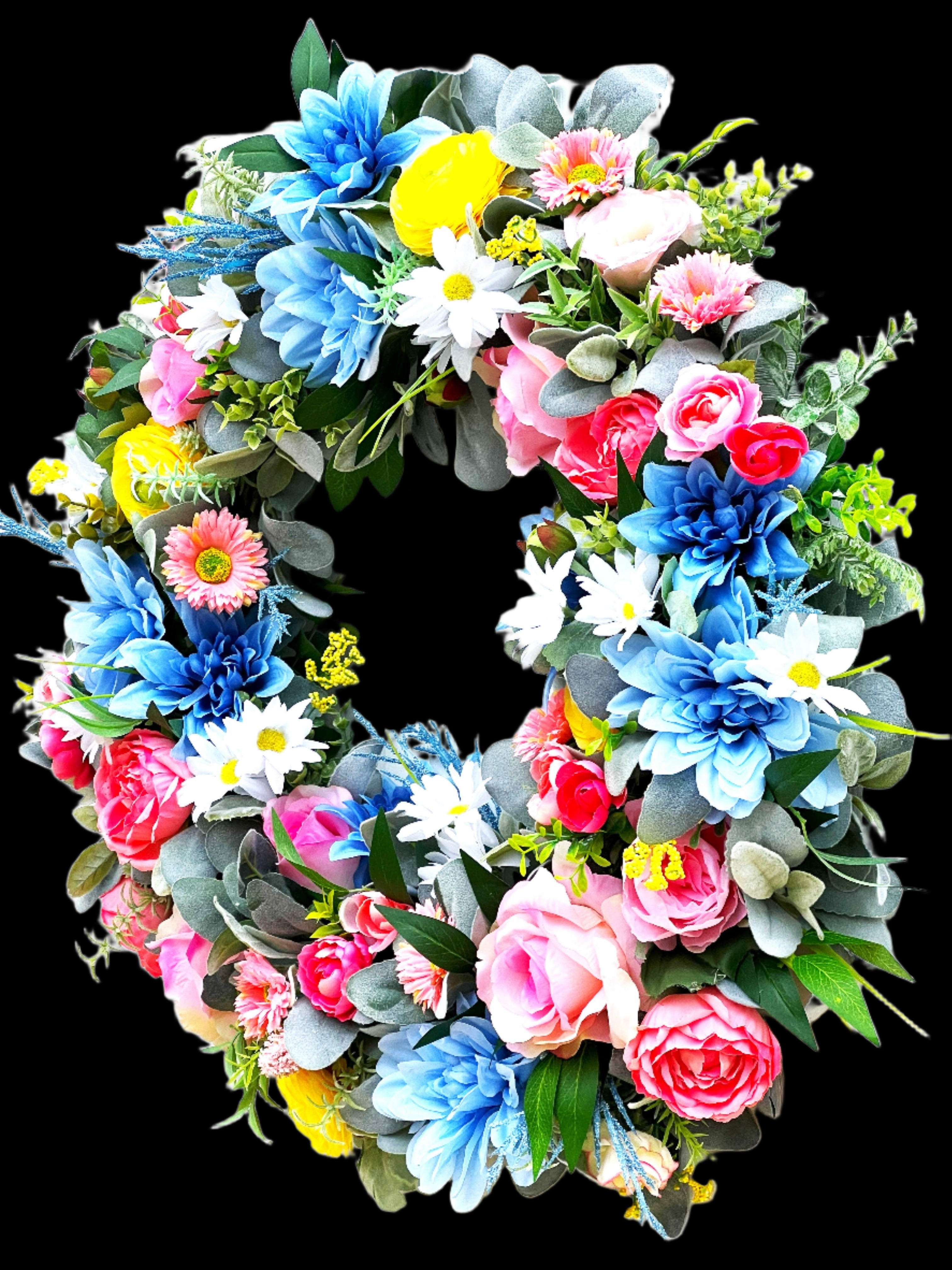 Spring/Summer  Wreath-25 Inches Diameter