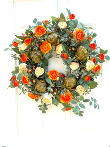 Nature's Gift Wreath, 25" Diameter
