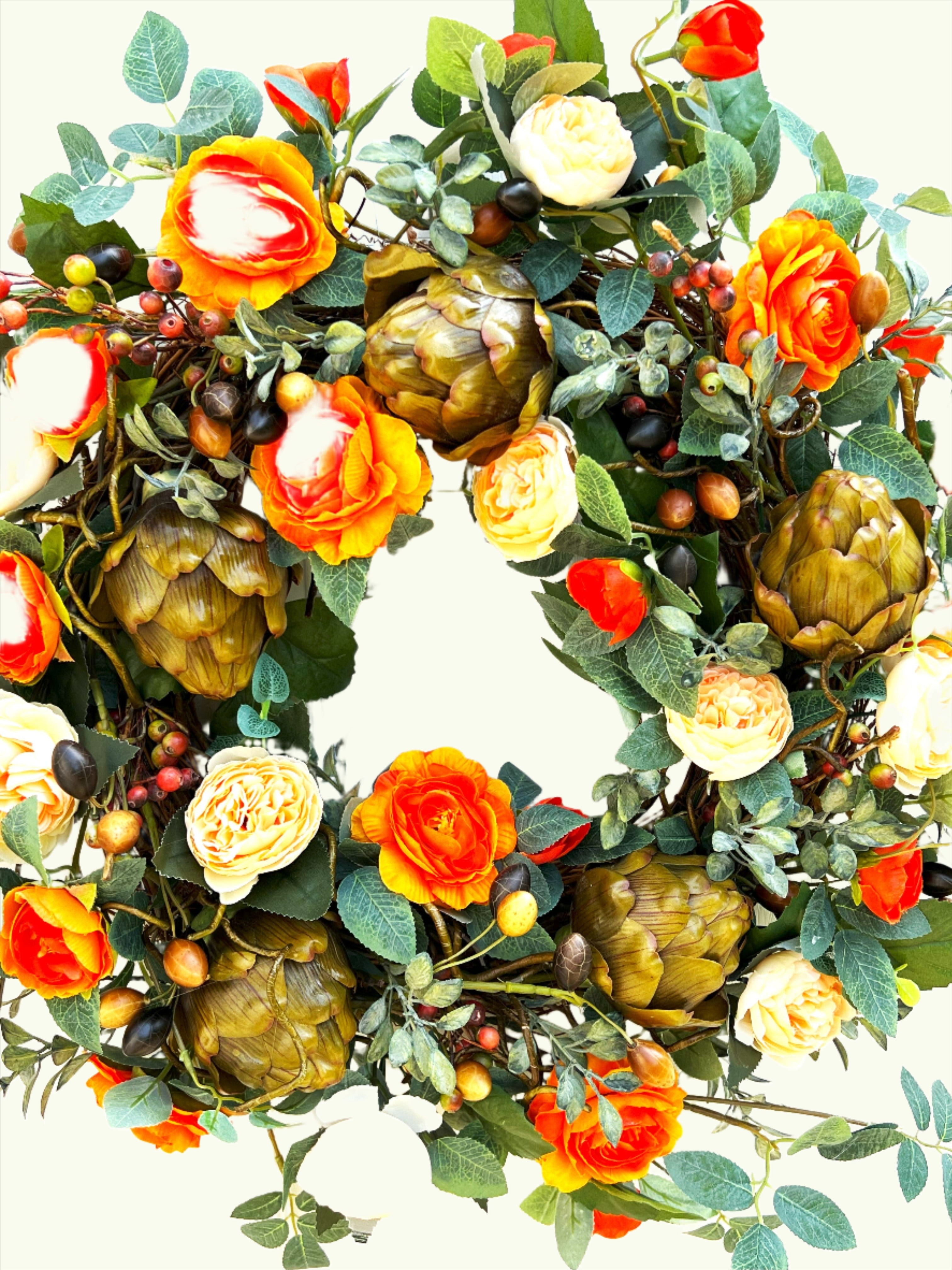 Nature's Gift Wreath, 25" Diameter