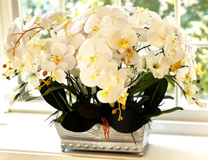 Large Orchid Centerpiece, 21" LX 30" W