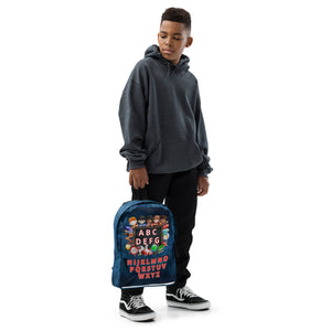 Backpack,  Back to School, ABC Kids backpack