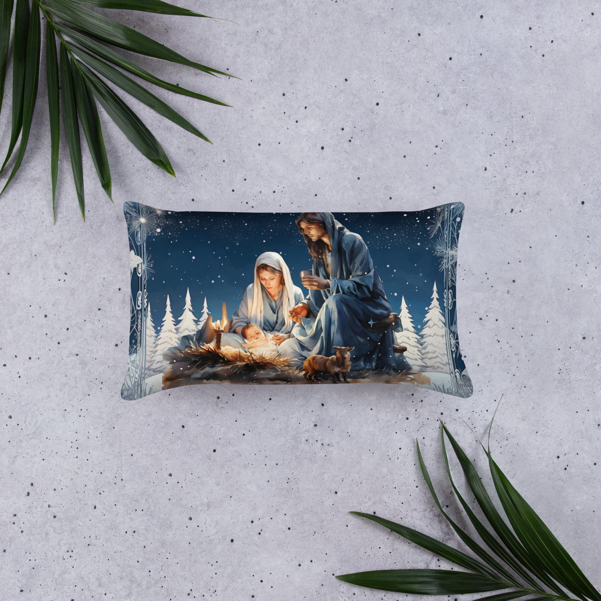 Basic Pillow, Christmas Pillow Decor- 18X18 -  20X12 -22X22