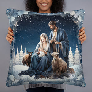 Basic Pillow, Christmas Pillow Decor- Design on Front & Back Pilow
