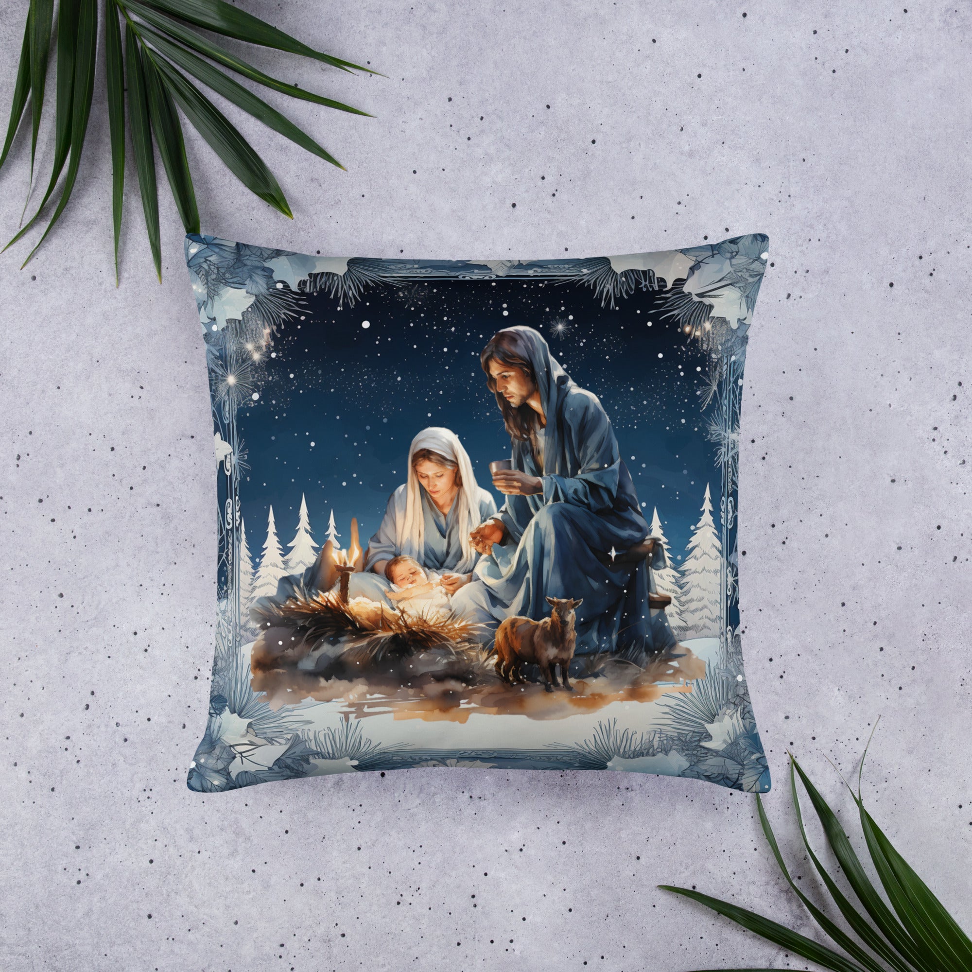 Basic Pillow, Christmas Pillow Decor- 18X18 -  20X12 -22X22