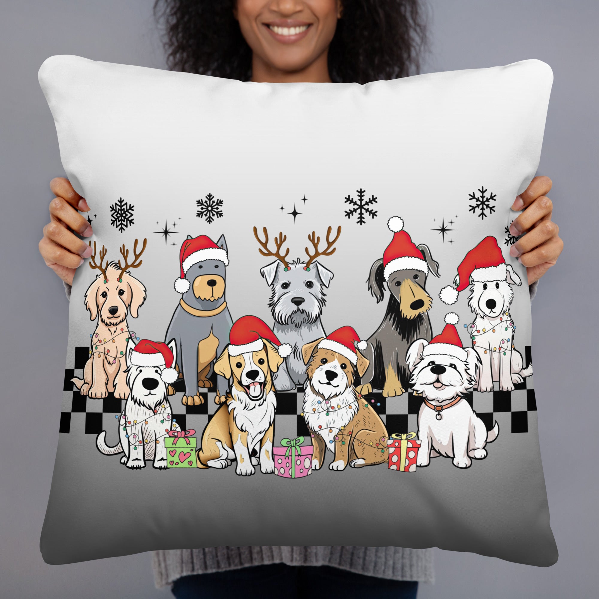 Basic Pillow, Christmas Pillow Decor- 18X18 -  20X12 -22X22