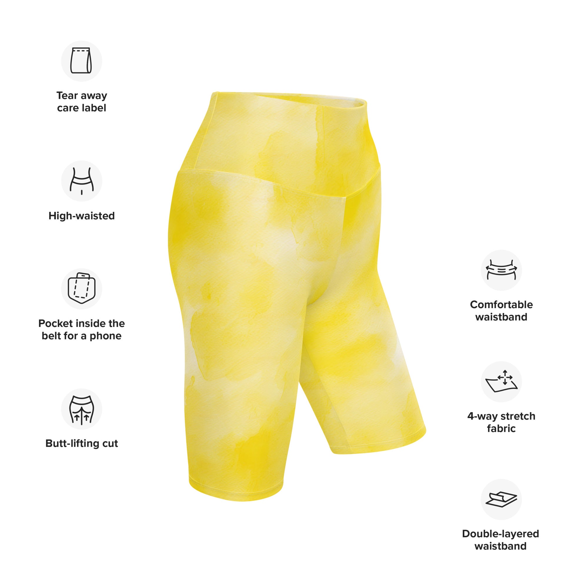 Biker Shorts. Unisex
