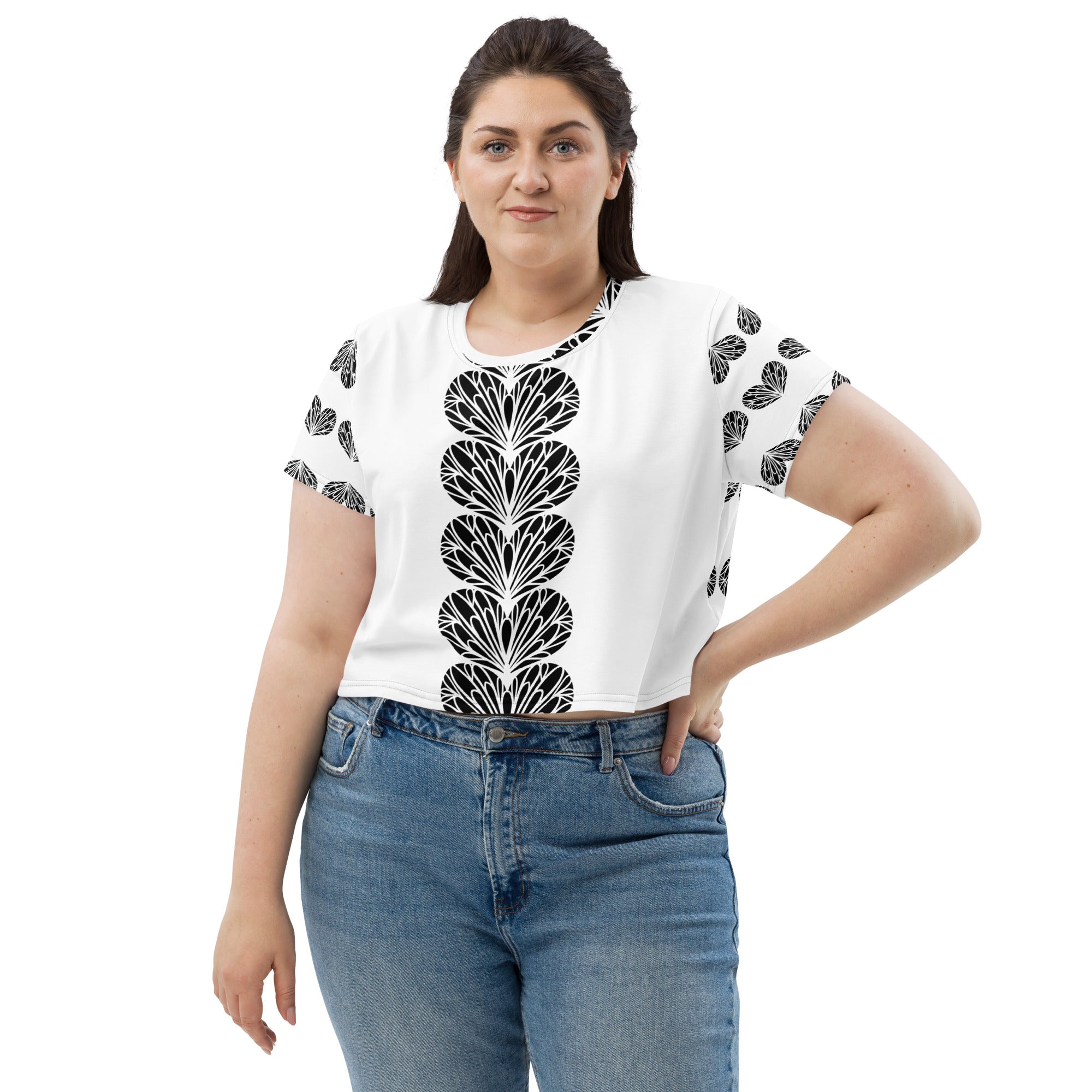 Pajamas - All-Over Print Crop Tee