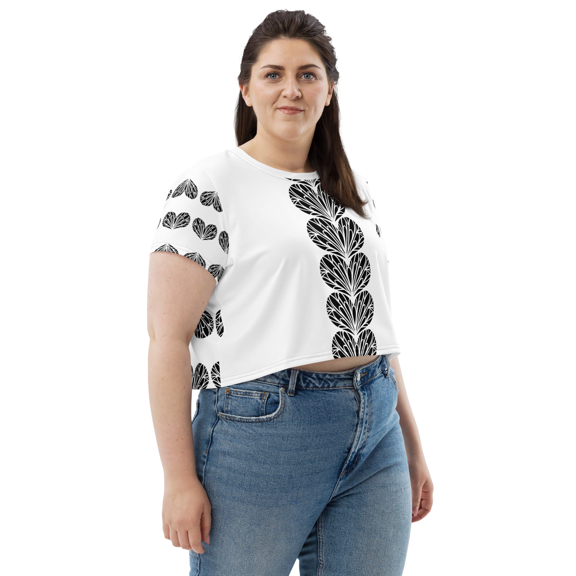 Pajamas - All-Over Print Crop Tee