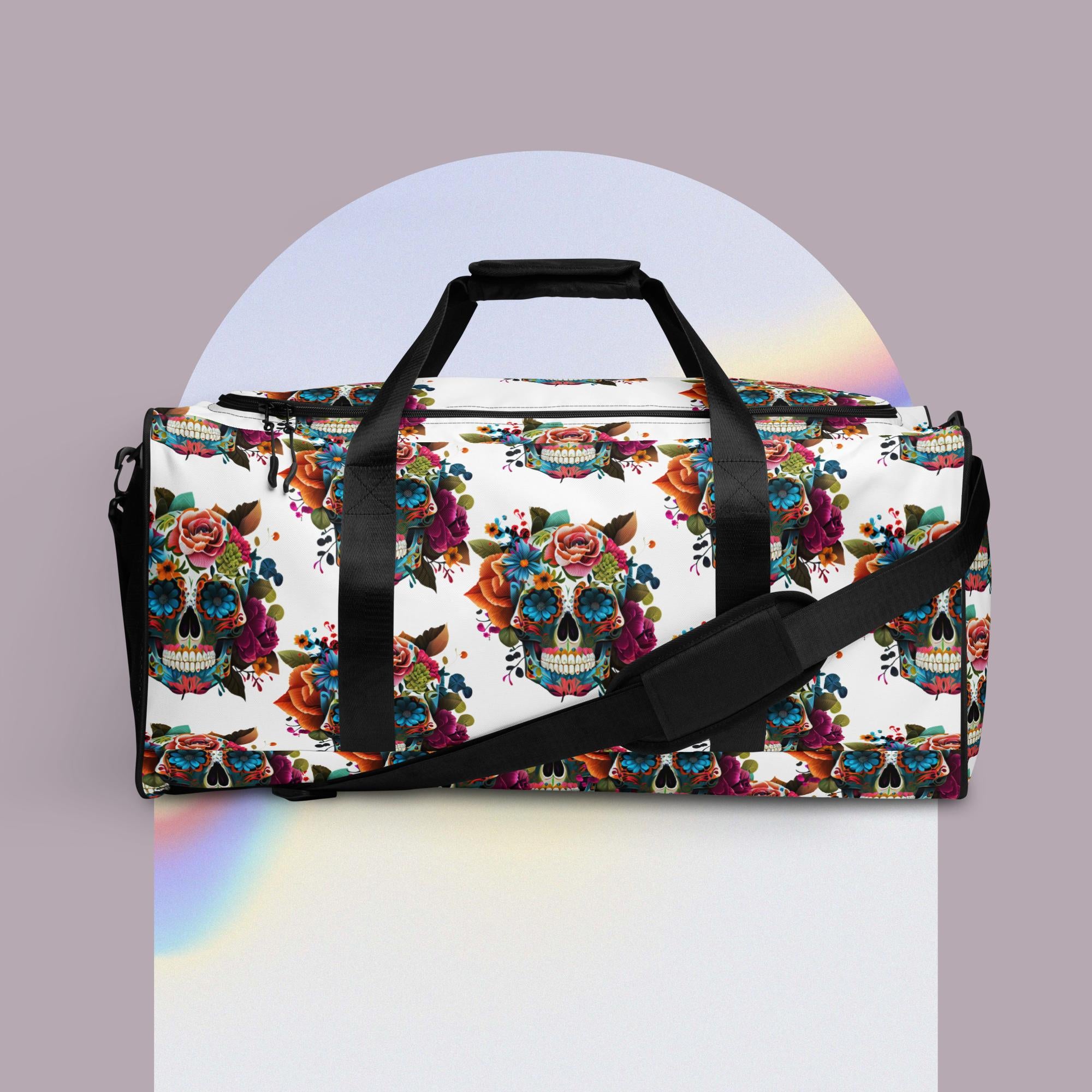 Duffle bag, Skeleton,, travel bag, weekend duffel bag, student, gift
