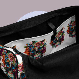 Duffle bag, Skeleton,, travel bag, weekend duffel bag, student, gift