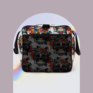 Duffle bag, Skeleton,, travel bag, weekend duffel bag, student, gift
