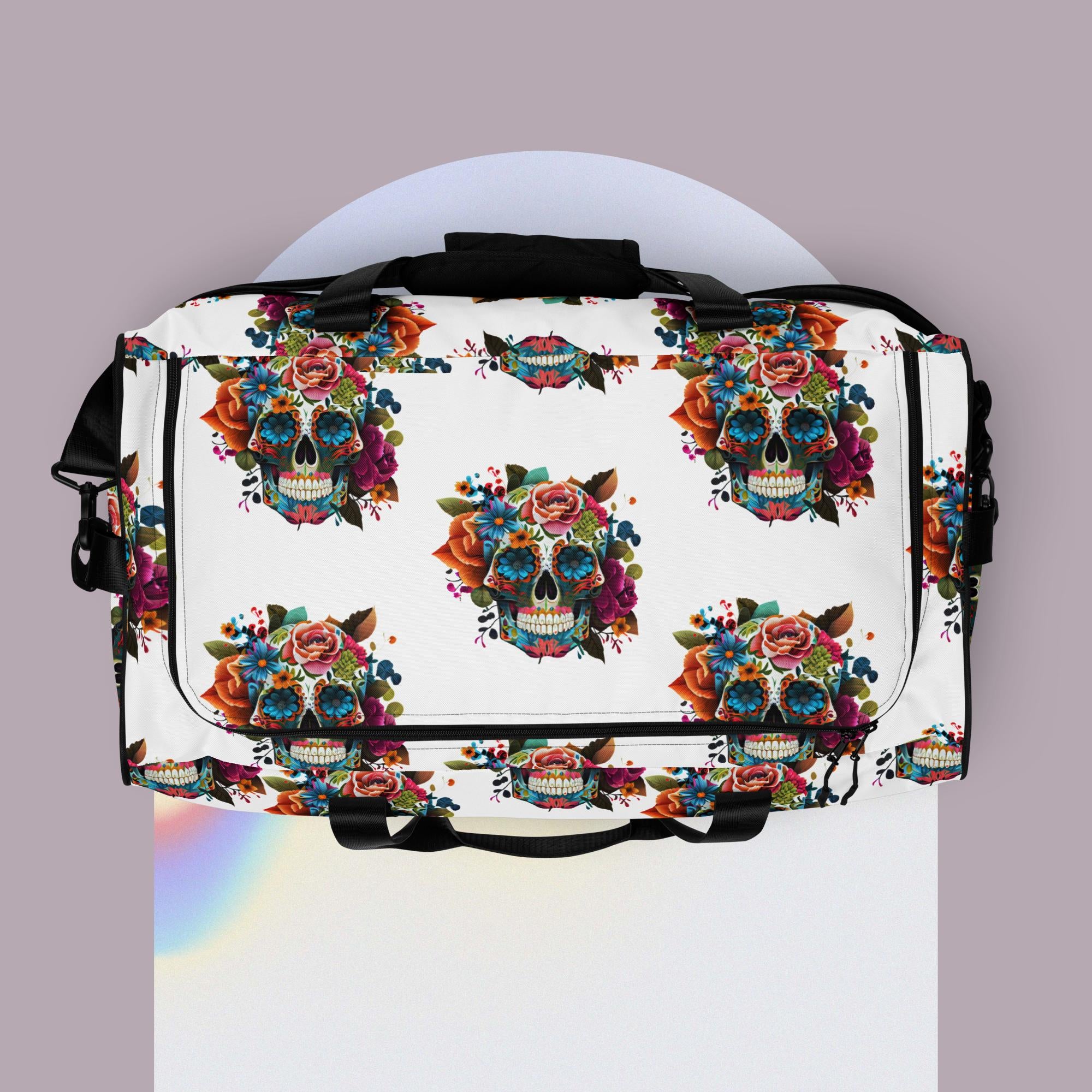 Duffle bag, Skeleton,, travel bag, weekend duffel bag, student, gift