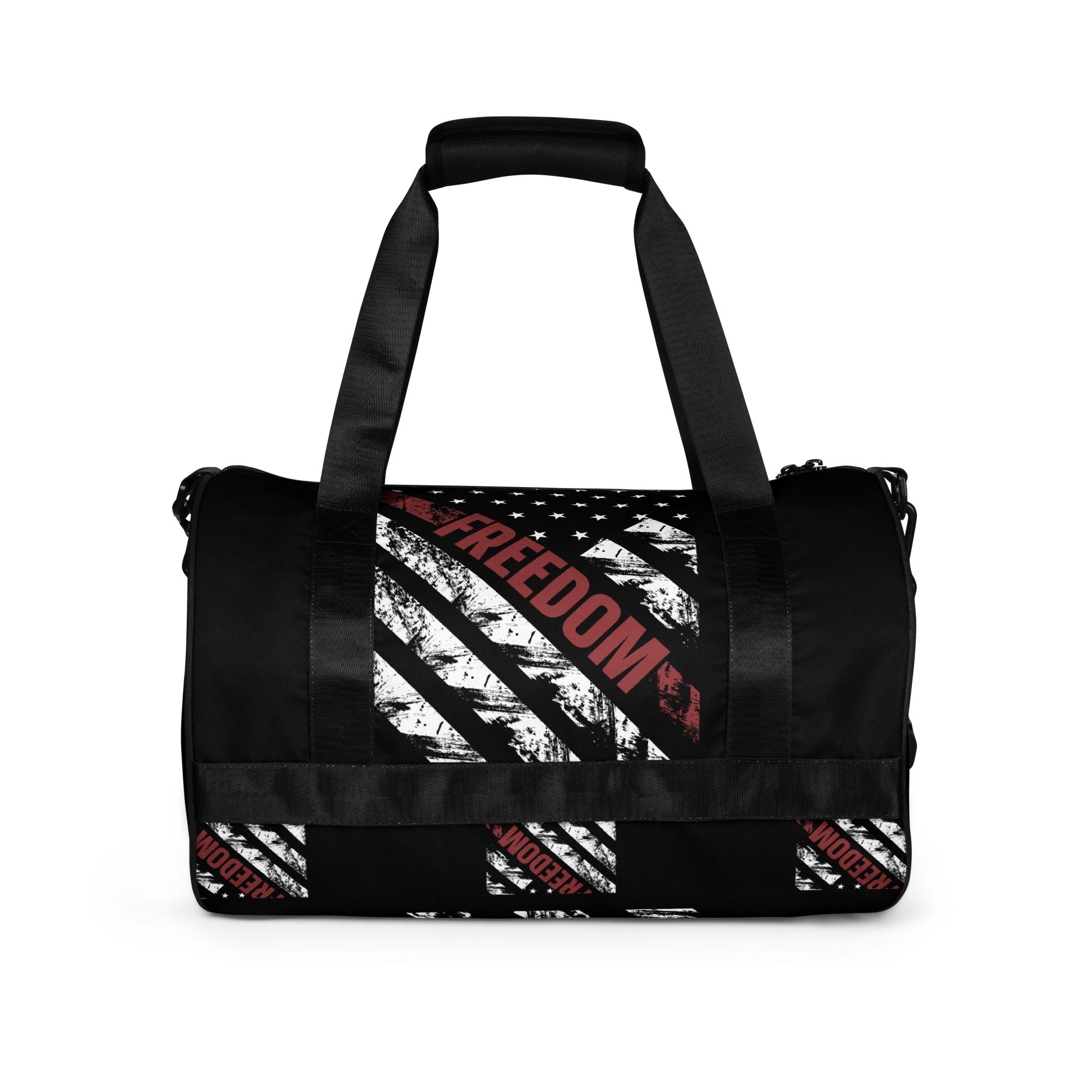 All-over print gym bag, weekend bag,