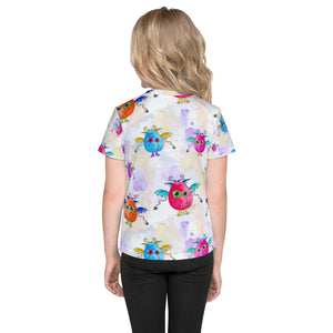 Youth-Kids crew neck t-shirt, Kids crew neck t-shirt, colorful design, comfortable t shirt