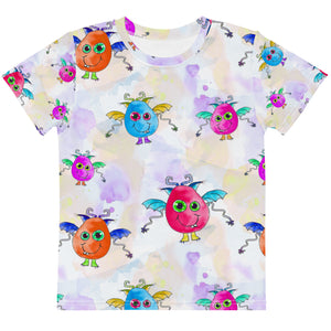 Youth-Kids crew neck t-shirt, Kids crew neck t-shirt, colorful design, comfortable t shirt