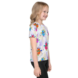 Youth-Kids crew neck t-shirt, Kids crew neck t-shirt, colorful design, comfortable t shirt