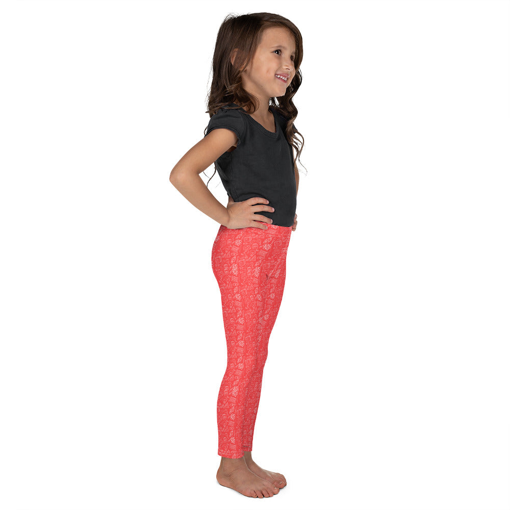 Kid's Leggings, Elastic Waistband, Toddlers, back to school