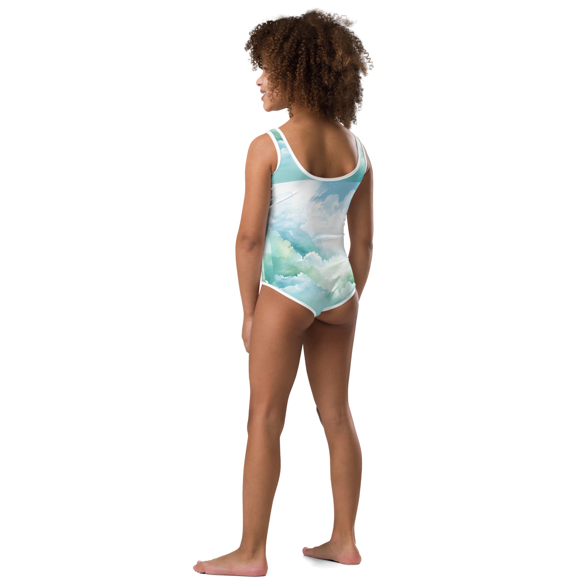 All-Over Print Kids Swimsuit- Kids And Todler's Bathing Suit