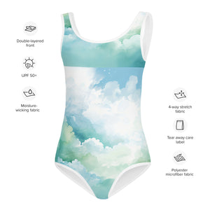 All-Over Print Kids Swimsuit- Kids And Todler's Bathing Suit