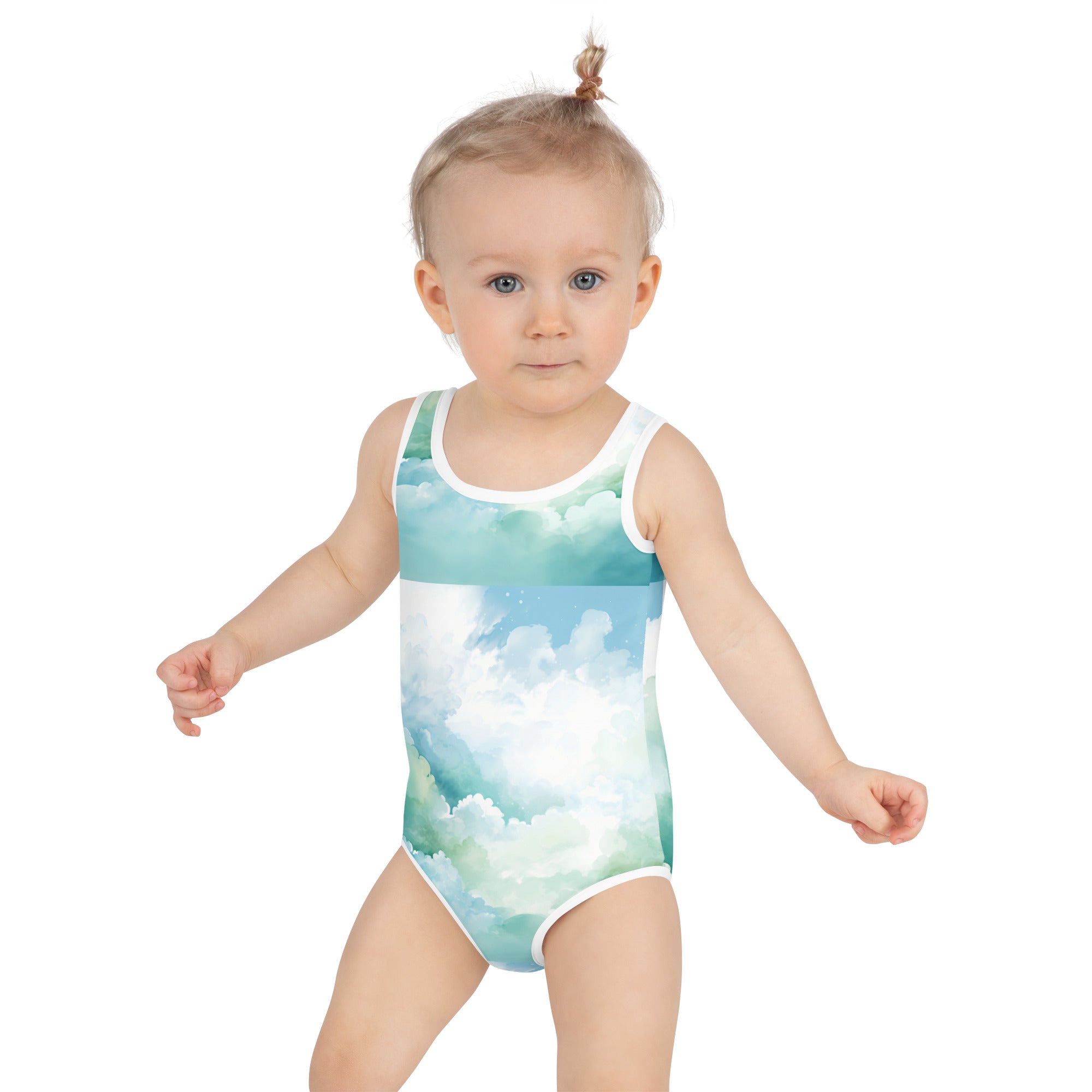 All-Over Print Kids Swimsuit- Kids And Todler's Bathing Suit