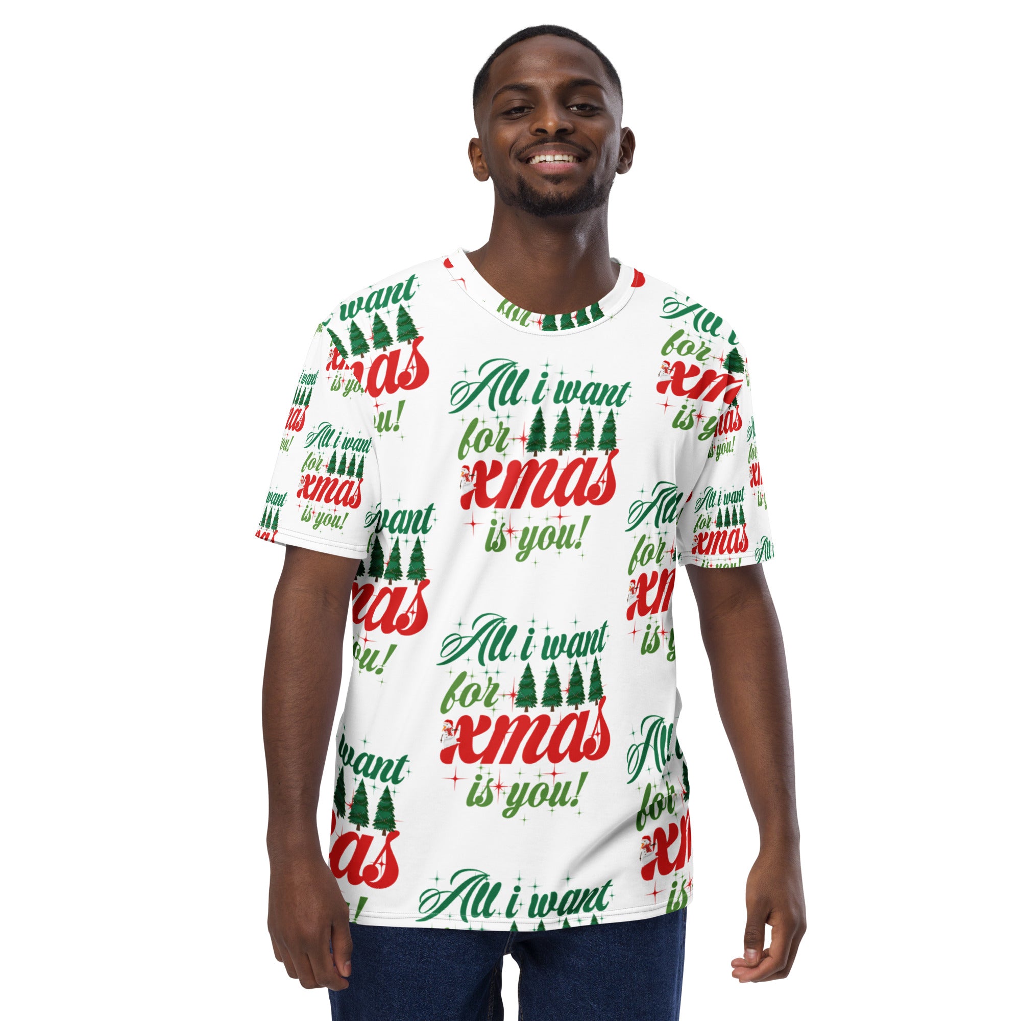 Men's t-shirt, All I Want for Xmas T Shirt, Men's Gift