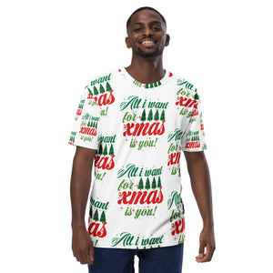 Men's t-shirt, All I Want for Xmas T Shirt, Men's Gift