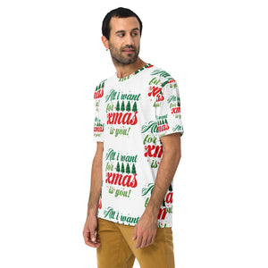 Men's t-shirt, All I Want for Xmas T Shirt, Men's Gift