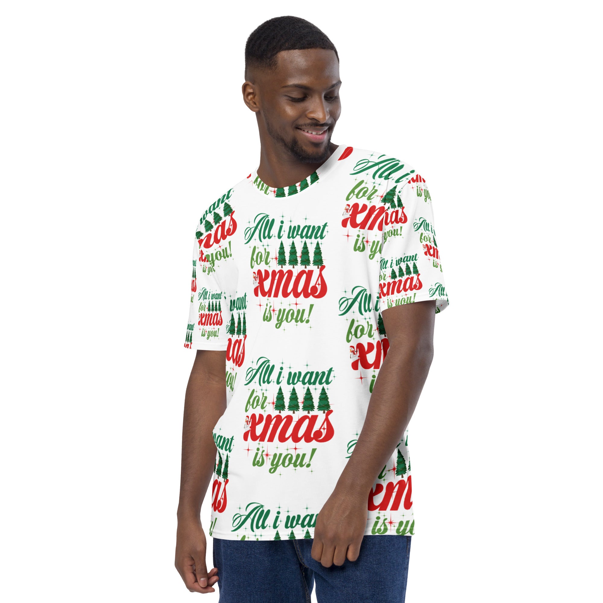 Men's t-shirt, All I Want for Xmas T Shirt, Men's Gift