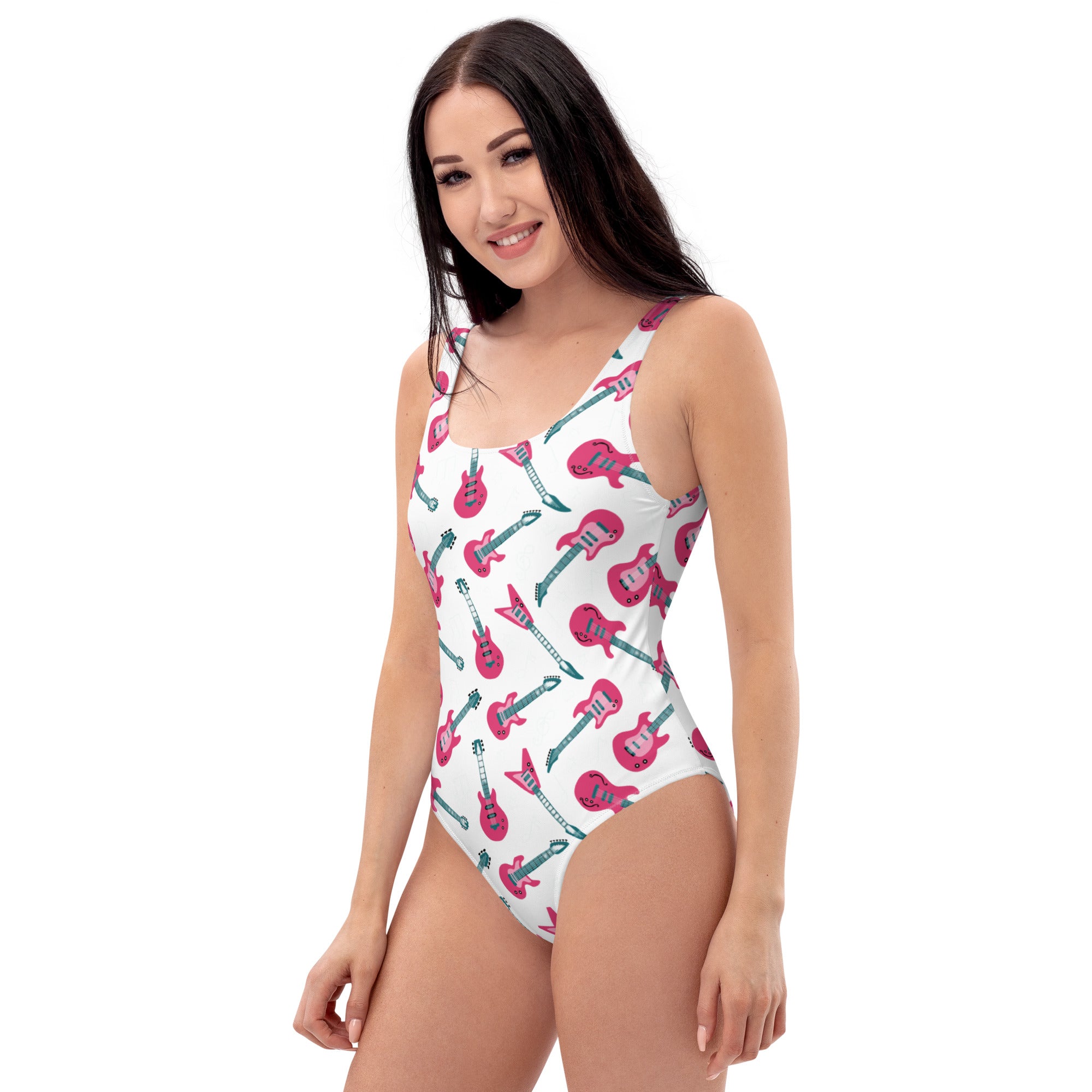 One-Piece Swimsuit, One-Piece Swimsuit, Beach Wear, Musical Bathing Suite, Travel, Gift