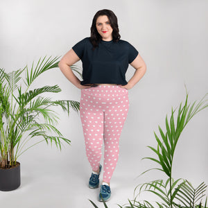 YOGA,Women's Leggings, All-Over Print, Plus Size Leggings,  Customized Leggings