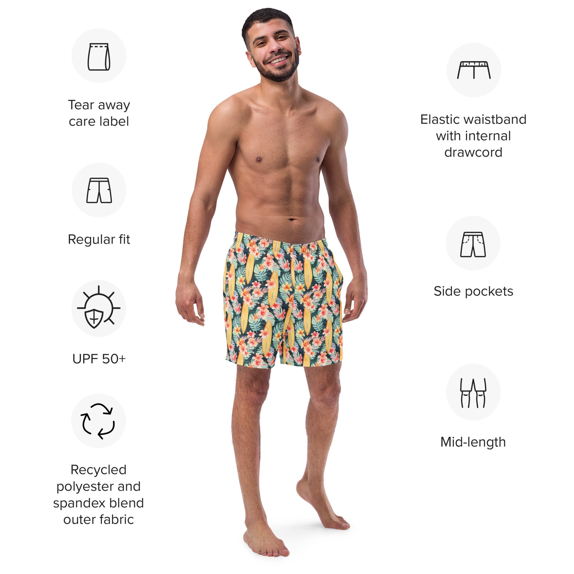 Men's swim trunks