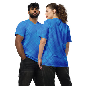 Recycled unisex sports jersey, All Over Print Sport T Shirt,