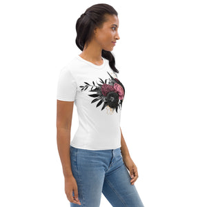 Women's T-shirt, Roses Flower, T Shirt, Special Occasion, Back to School t shirt