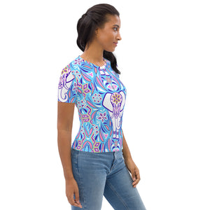 T Shirt, Women's T-shirt. Elephant, Back to School,